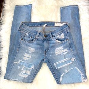 LIKE NEW Rag & Bone Distressed Skinny Jeans